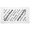 TaylorMade Tour Logo Golf Towel -Golf Supplies Store 2019tourlogotowelwhite1