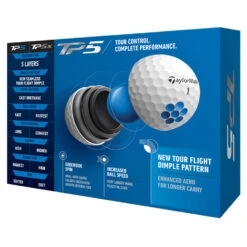 TaylorMade TP5 Golf Balls -Golf Supplies Store 2021tp5ballswhite3