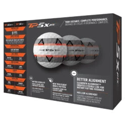 TaylorMade TP5x Pix 2.0 Golf Balls -Golf Supplies Store 2021tp5xpix20golfballswhite3