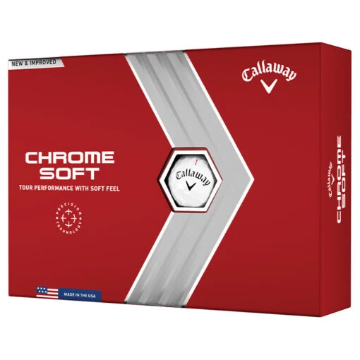 Callaway Chrome Soft Golf Balls 5 Callaway Chrome Soft Golf Balls -Golf Supplies Store Callaway 2022 Chrome Soft Golf Balls White 1