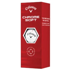 Callaway Chrome Soft Golf Balls -Golf Supplies Store Callaway 2022 Chrome Soft Golf Balls White 4