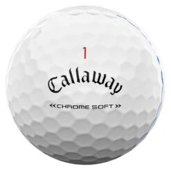Callaway Chrome Soft Triple Track Golf Balls -Golf Supplies Store Callaway 2022 Chrome Soft Triple Track Golf Balls White 2