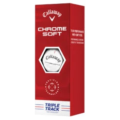 Callaway Chrome Soft Triple Track Golf Balls -Golf Supplies Store Callaway 2022 Chrome Soft Triple Track Golf Balls White 4
