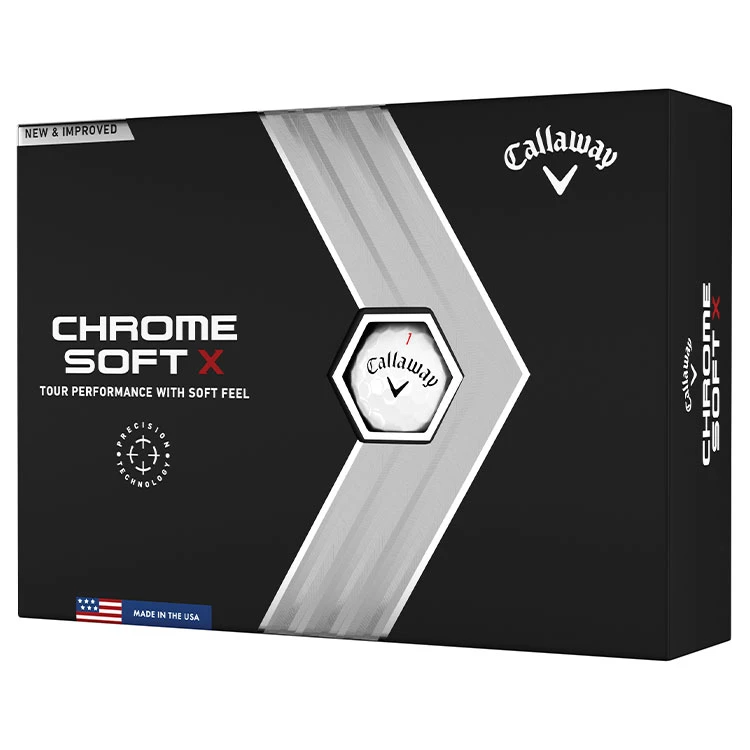 Callaway Chrome Soft X Golf Balls 3 Callaway Chrome Soft X Golf Balls