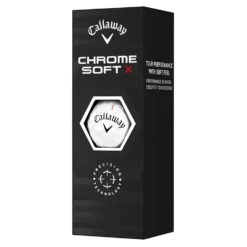 Callaway Chrome Soft X Golf Balls 9 Callaway Chrome Soft X Golf Balls -Golf Supplies Store Callaway 2022 Chrome Soft X Golf Balls White 4