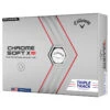 Callaway Chrome Soft X LS Triple Track Golf Balls 1 Callaway Chrome Soft X LS Triple Track Golf Balls -Golf Supplies Store Callaway 2022 Chrome Soft X LS Triple Track Golf Balls White 1