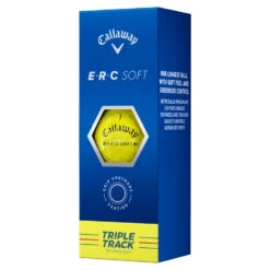 Callaway ERC Soft Triple Track Golf Balls -Golf Supplies Store Callaway ERC Soft Triple Track Golf Balls Yellow 4