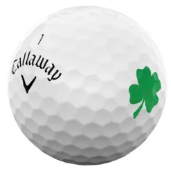 Callaway Supersoft Shamrock Golf Balls -Golf Supplies Store Callaway Supersoft Golf Balls Shamrock White 3