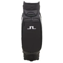 J.Lindeberg ST Golf Tour Staff Bag -Golf Supplies Store J Lindeberg Staff ST Golf Tour Staff Bag Black White 3