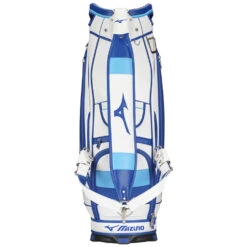 Mizuno Golf Tour Staff Bag White/Blue -Golf Supplies Store Mizuno Golf Tour Staff Bag White Blue 3