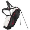 Nike Sport Lite Golf Stand Bag -Golf Supplies Store Nike Sport Lite Stand Bag Platinum Tint Black Gym Red 1
