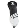 Ping Core Hybrid Headcover 2 Ping Core Hybrid Headcover -Golf Supplies Store Ping 2022 Core Hybrid Headcover White Black 1