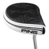 Ping Core Mallet Putter Headcover 1 Ping Core Mallet Putter Headcover -Golf Supplies Store Ping 2022 Core Mallet Putter Headcover White Black 1