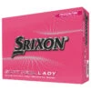 Srixon Ladies Soft Feel Golf Balls -Golf Supplies Store Srixon Ladies Soft Feel Brite Golf Ball Passion Pink 1
