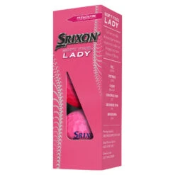Srixon Ladies Soft Feel Golf Balls -Golf Supplies Store Srixon Ladies Soft Feel Brite Golf Ball Passion Pink 4