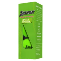 Srixon Soft Feel Brite Golf Balls -Golf Supplies Store Srixon Soft Feel Brite Golf Ball Green 4