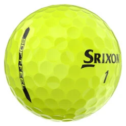Srixon Soft Feel Golf Balls -Golf Supplies Store Srixon Soft Feel Golf Balls Yellow 3
