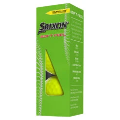 Srixon Soft Feel Golf Balls -Golf Supplies Store Srixon Soft Feel Golf Balls Yellow 4