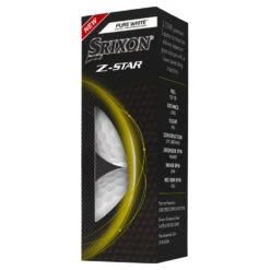 Srixon Z Star Golf Balls -Golf Supplies Store Srixon Z Star Golf Balls White 4