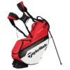 TaylorMade Tour Staff Golf Stand Bag -Golf Supplies Store TaylorMade 2023 Tour Stand Bag Red White Black 1