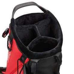 TaylorMade Tour Staff Golf Stand Bag -Golf Supplies Store TaylorMade 2023 Tour Stand Bag Red White Black 4
