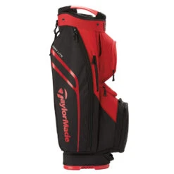 TaylorMade Lite Golf Cart Bag 12 TaylorMade Lite Golf Cart Bag -Golf Supplies Store TaylorMade Cart Lite Cart Bag Red Black5