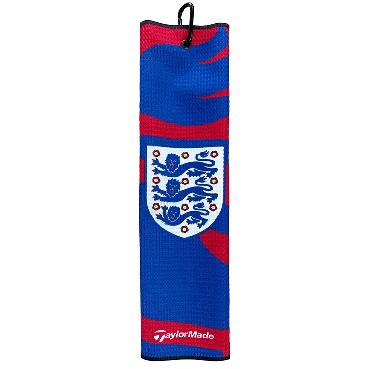 TaylorMade England Lumi Tri-Fold Golf Towel 3 TaylorMade England Lumi Tri-Fold Golf Towel