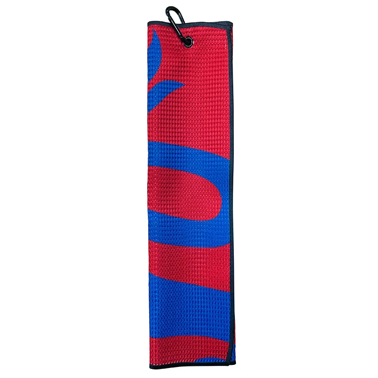 TaylorMade England Lumi Tri-Fold Golf Towel 4 TaylorMade England Lumi Tri-Fold Golf Towel - Image 2