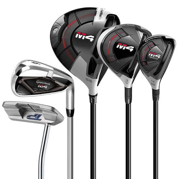 TaylorMade M4 2021 11-Piece Golf Package Set 3 TaylorMade M4 2021 11-Piece Golf Package Set