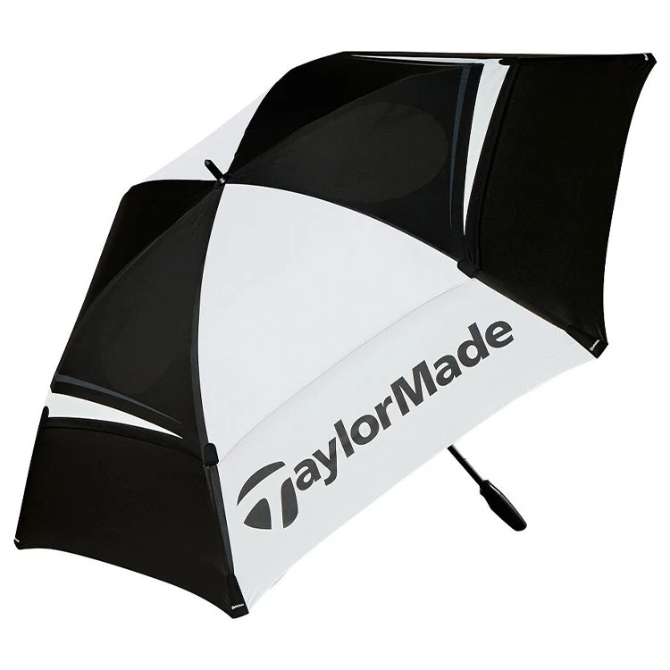 TaylorMade TP Tour Double Canopy Golf Umbrella 3 TaylorMade TP Tour Double Canopy Golf Umbrella