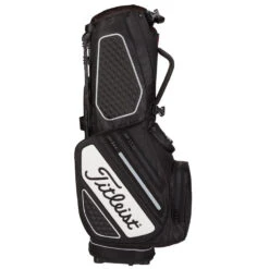 Titleist Tour Series Premium StaDry Golf Stand Bag -Golf Supplies Store Titleist 2022 Tour Series Premium Stand StaDry Bag Black White3