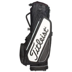 Titleist Tour Series Premium StaDry Golf Stand Bag -Golf Supplies Store Titleist 2022 Tour Series Premium Stand StaDry Bag Black White5