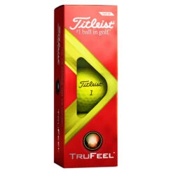 Titleist TruFeel Golf Balls 9 Titleist TruFeel Golf Balls -Golf Supplies Store Titleist 2022 TruFeel Golf Balls Yellow 4