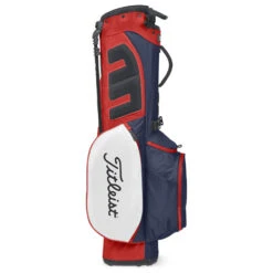 Titleist Players 4 StaDry Golf Stand Bag -Golf Supplies Store Titleist 2023 Players 4 Stadry Stand Bag Navy White Red 3