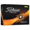 Titleist Pro V1 Golf Balls -Golf Supplies Store Titleist 2023 Pro V1 Golf Balls Yellow 1