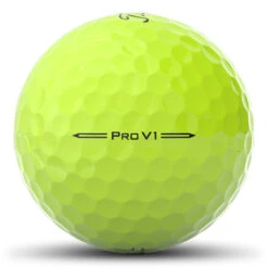 Titleist Pro V1 Golf Balls -Golf Supplies Store Titleist 2023 Pro V1 Golf Balls Yellow 3