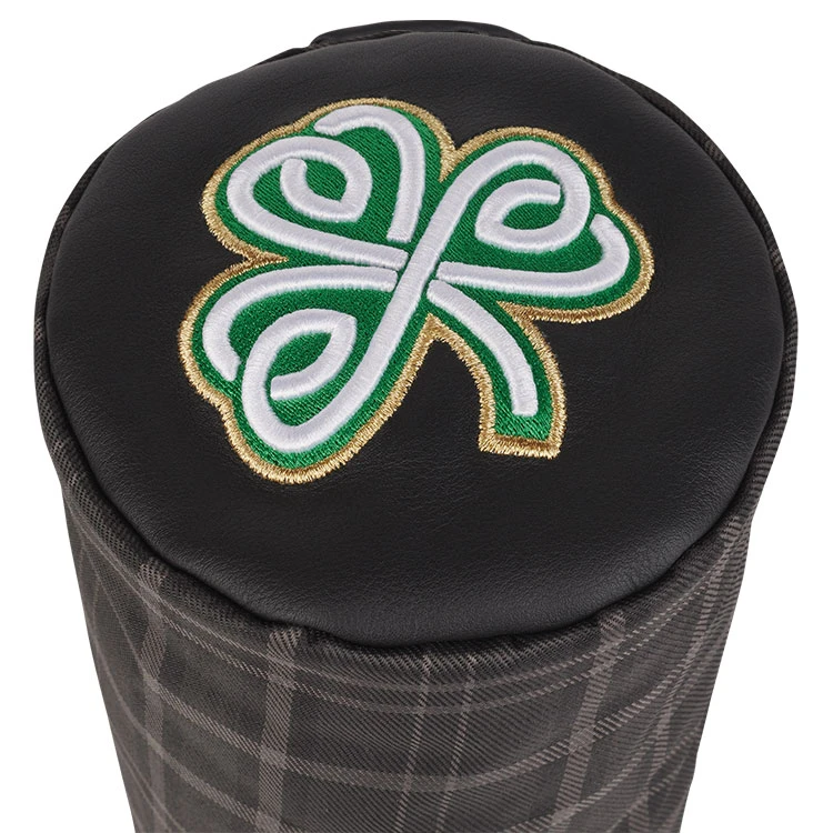 Titleist Barrel Leather Shamrock Driver Headcover 5 Titleist Barrel Leather Shamrock Driver Headcover - Image 3