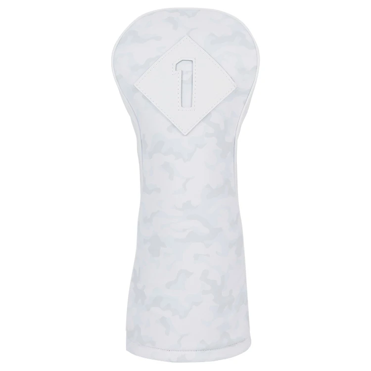 Titleist White Out Leather Driver Headcover 3 Titleist White Out Leather Driver Headcover
