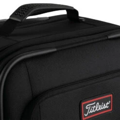 Titleist Players 20 Inch Spinner Travel Case Golf Bag -Golf Supplies Store Titleist Players 20 Inch Spinner Travel Case Black Red 3