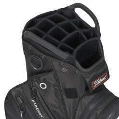Titleist StaDry 14 Golf Cart Bag -Golf Supplies Store Titleist StaDry 14 Golf Cart Bag Black 4