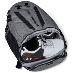 Under Armour Hustle 5.0 Golf Backpack -Golf Supplies Store Under Armour Hustle 5 0 Golf Backpack Grey 7