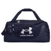 Under Armour Undeniable 5.0 Golf Duffle Bag 1 Under Armour Undeniable 5.0 Golf Duffle Bag -Golf Supplies Store Under Armour Undeniable 5.0 Duffle Bag Midnight Navy Midnight Navy Metallic Silver 1
