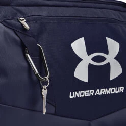 Under Armour Undeniable 5.0 Golf Duffle Bag -Golf Supplies Store Under Armour Undeniable 5.0 Duffle Bag Midnight Navy Midnight Navy Metallic Silver 5