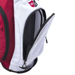 Wilson EXO Lite Staff Golf Stand Bag -Golf Supplies Store Wilson 2023 EXO Lite Staff Golf Stand Bag Red White 4