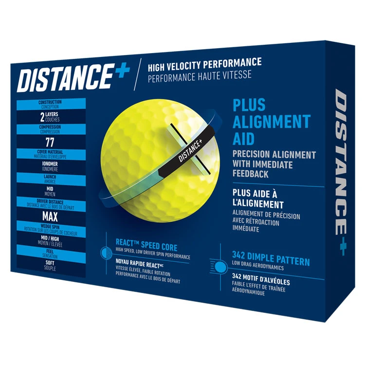 TaylorMade Distance Plus Golf Balls 5 TaylorMade Distance Plus Golf Balls - Image 3