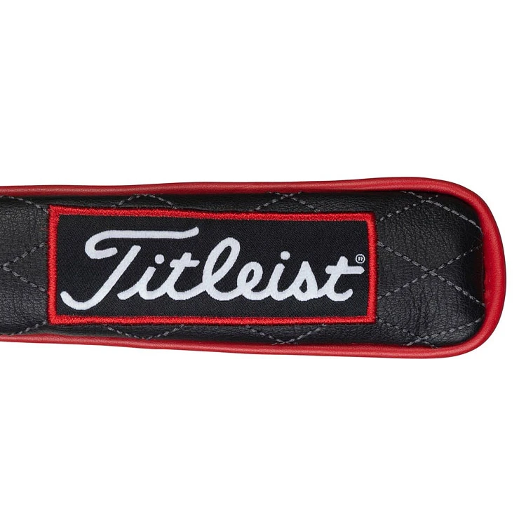 Titleist Jet Black Leather Alignment Stick Headcover 5 Titleist Jet Black Leather Alignment Stick Headcover - Image 3