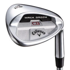 Callaway Mack Daddy CB Brushed Chrome Golf Wedge -Golf Supplies Store mdcbsatinchromewedge5