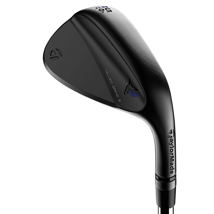 TaylorMade Milled Grind 3 Black Satin Golf Wedge 3 TaylorMade Milled Grind 3 Black Satin Golf Wedge