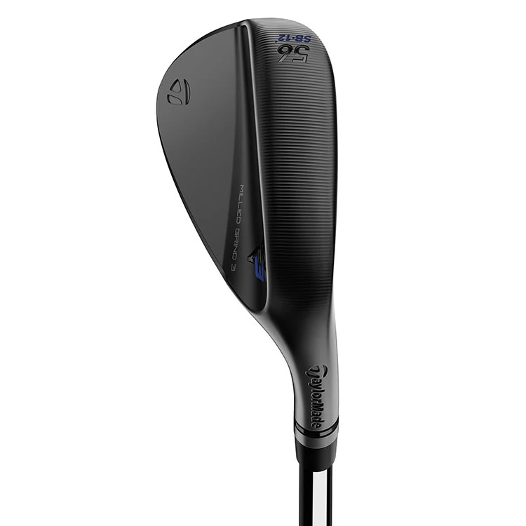 TaylorMade Milled Grind 3 Black Satin Golf Wedge 6 TaylorMade Milled Grind 3 Black Satin Golf Wedge - Image 4