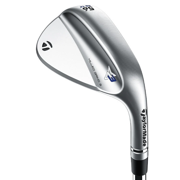 TaylorMade Milled Grind 3 Satin Chrome Golf Wedge 3 TaylorMade Milled Grind 3 Satin Chrome Golf Wedge